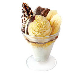 チョコバナナパルフェ
