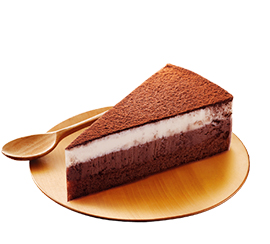 濃厚くちどけチョコレートレアチーズケーキ