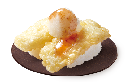 いか天握り　紀州産梅おろし盛り