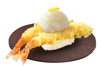 えび天握り柚子おろし盛り