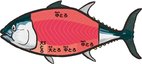 とろの開き画像