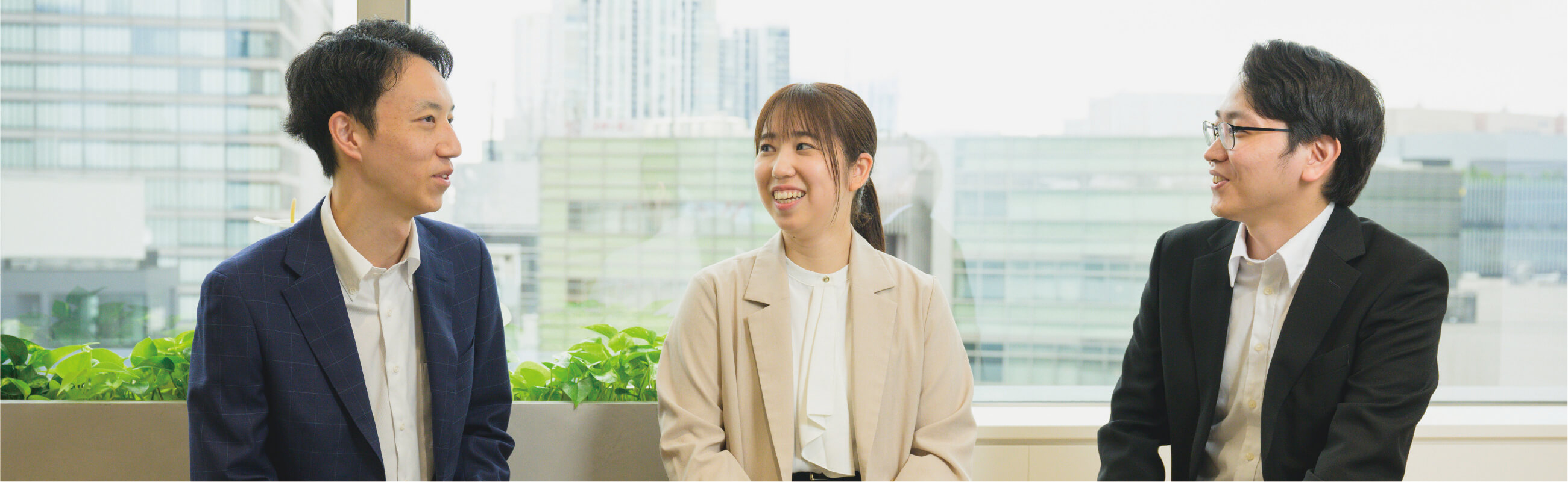 社員の会話風景