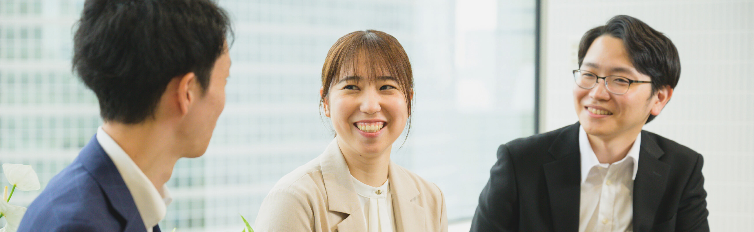 社員の会話風景